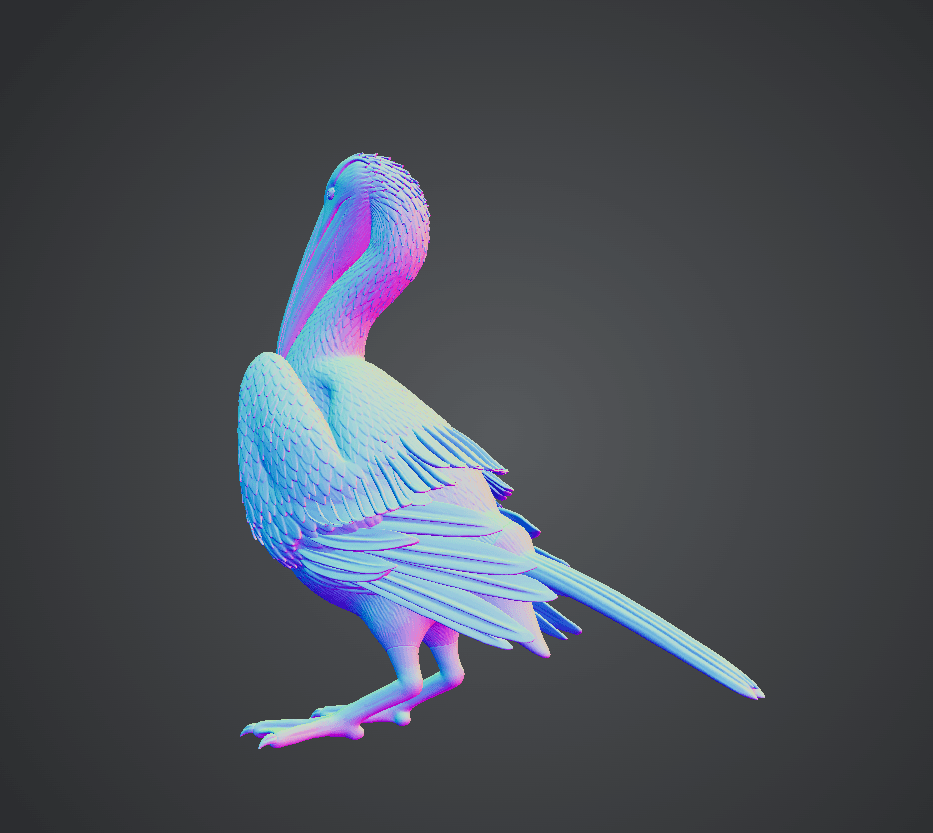 ICHTYORNIS 3d model