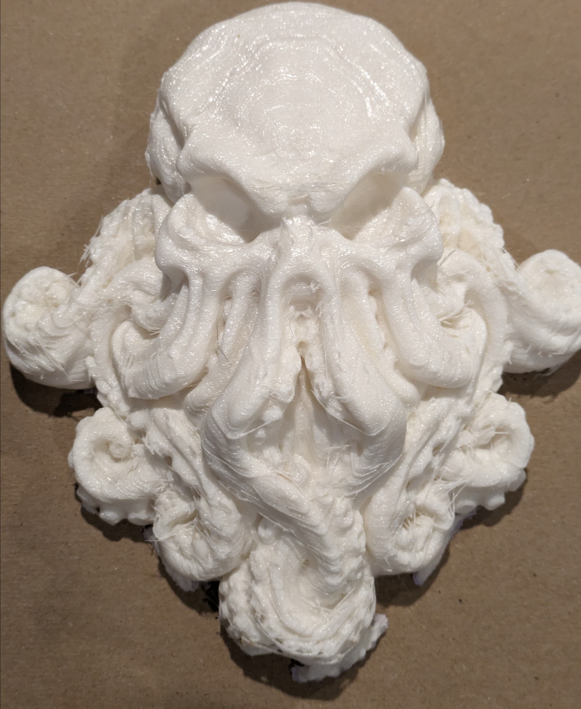 White PLA on an Anycubic Kobra Neo