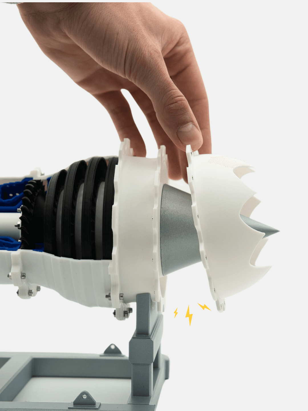 Magnetic Jet Engine Nozzles 3d model