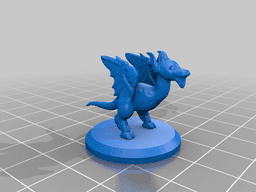 Dragon from 14th Century Strategy guide 3d model