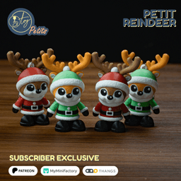 Petit Reindeer 3d model