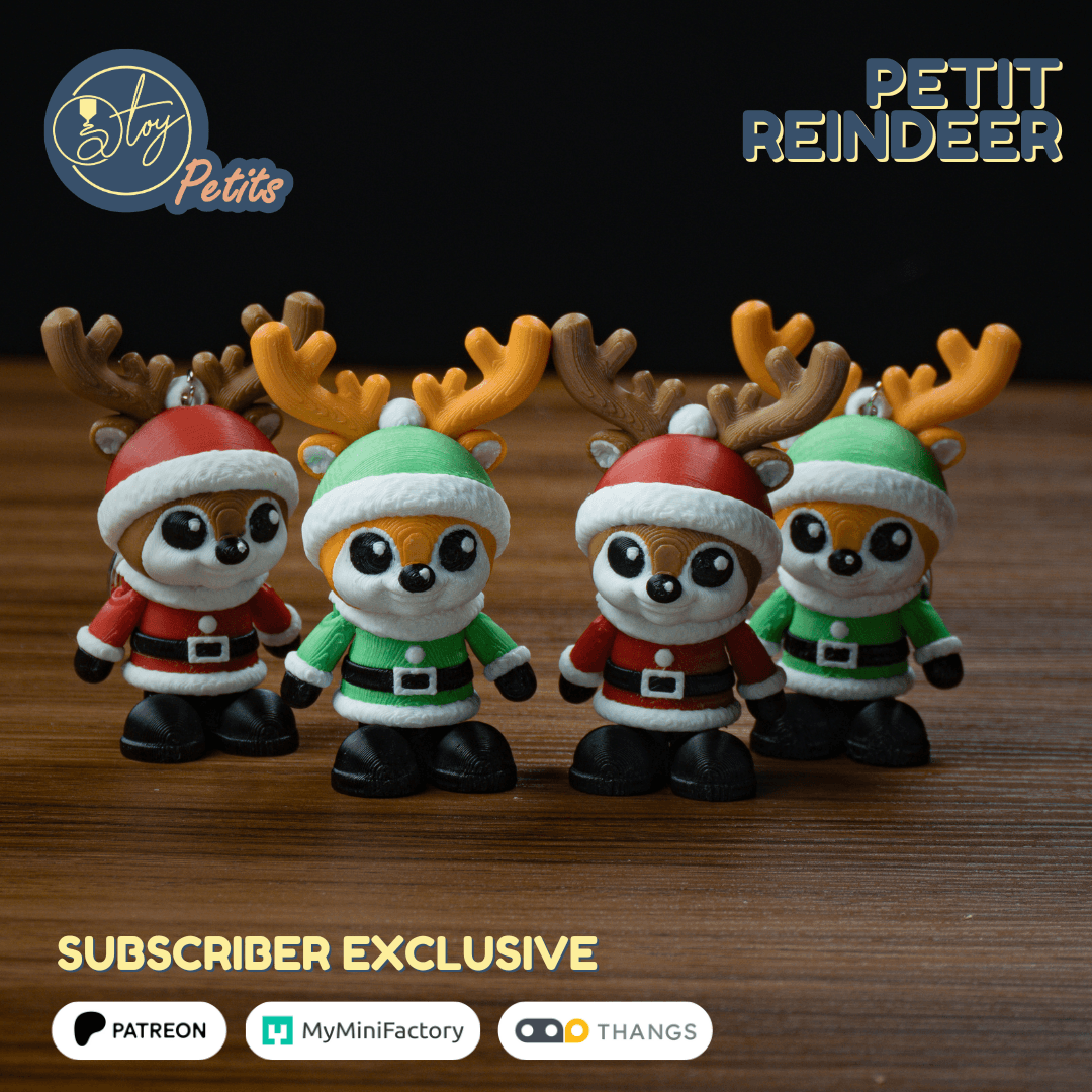 Petit Reindeer 3d model
