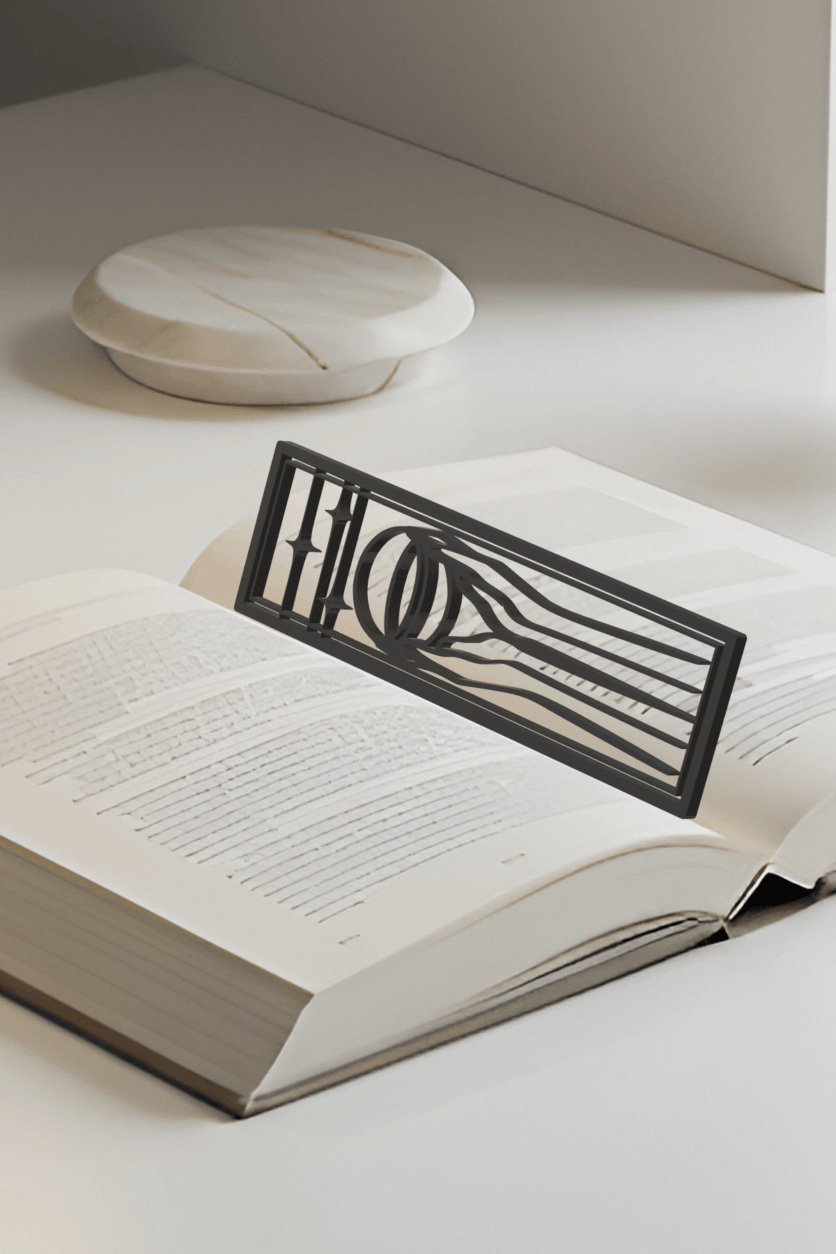 Universe Bookmark, Gift Idea 3d model