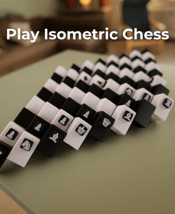 Twisty Chess Board by Ruven Bals 3d model