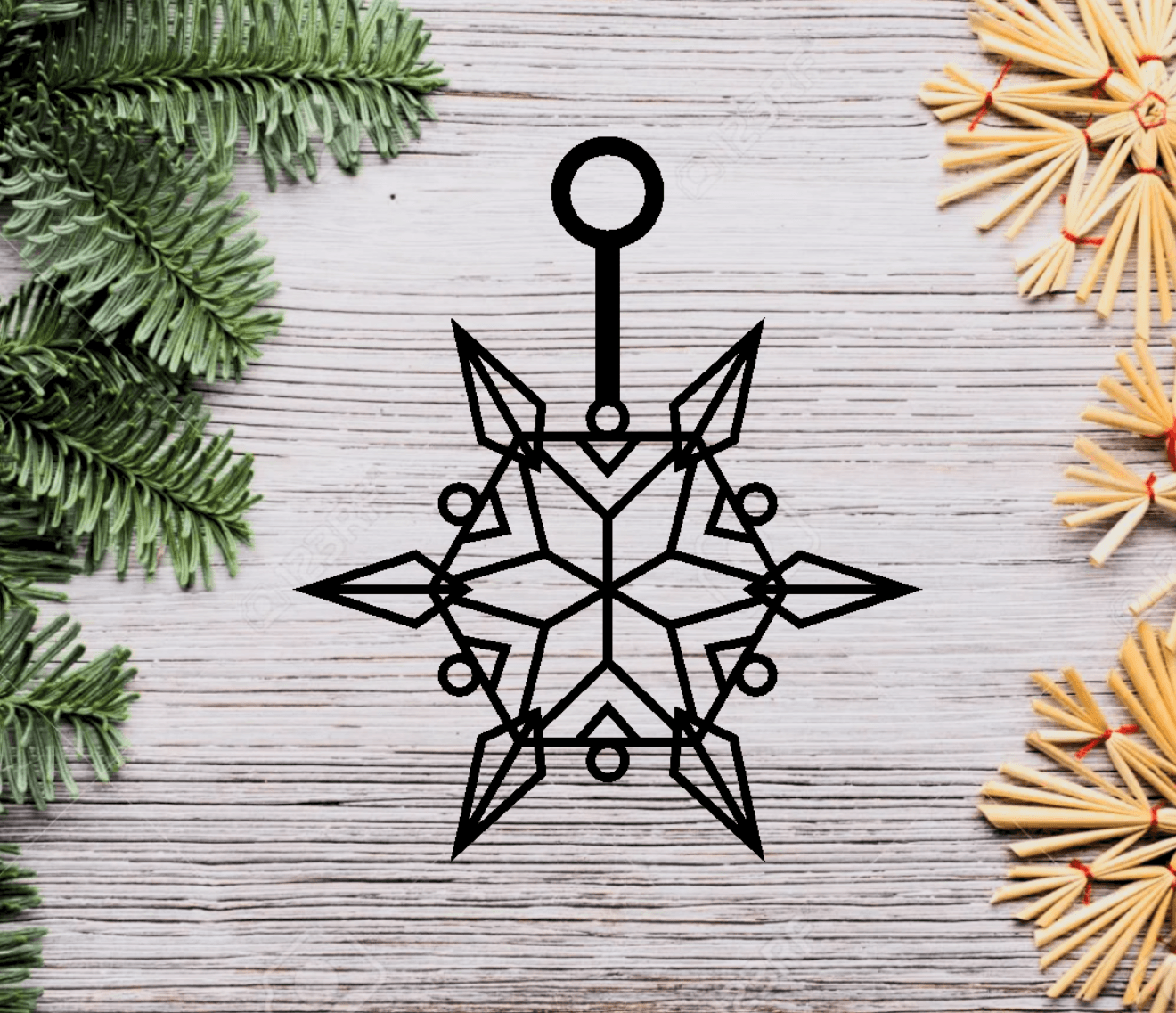 Christmas Tree Decoration 3d model