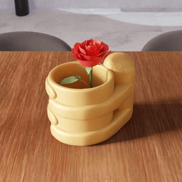Koala Planter - Artistic Animal Vase & Pot 3d model