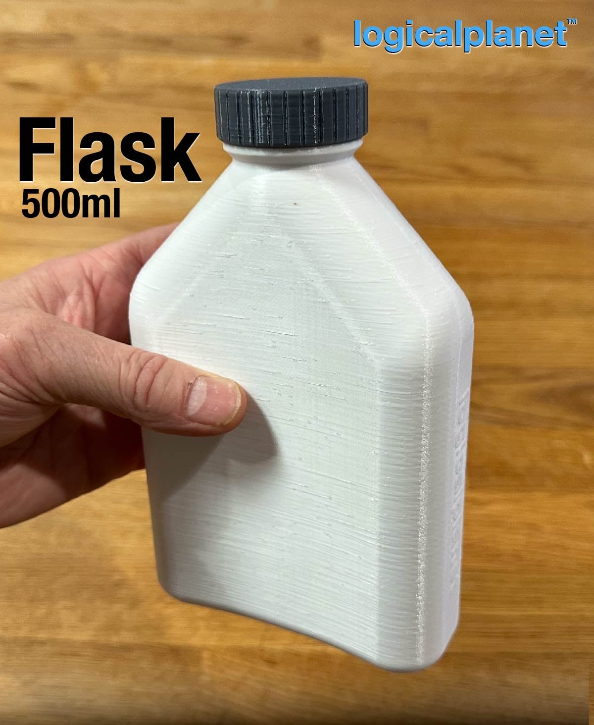 LP Flask 500ml 3d model