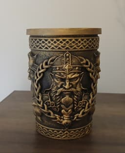 Viking Warrior Tumbler 3d model