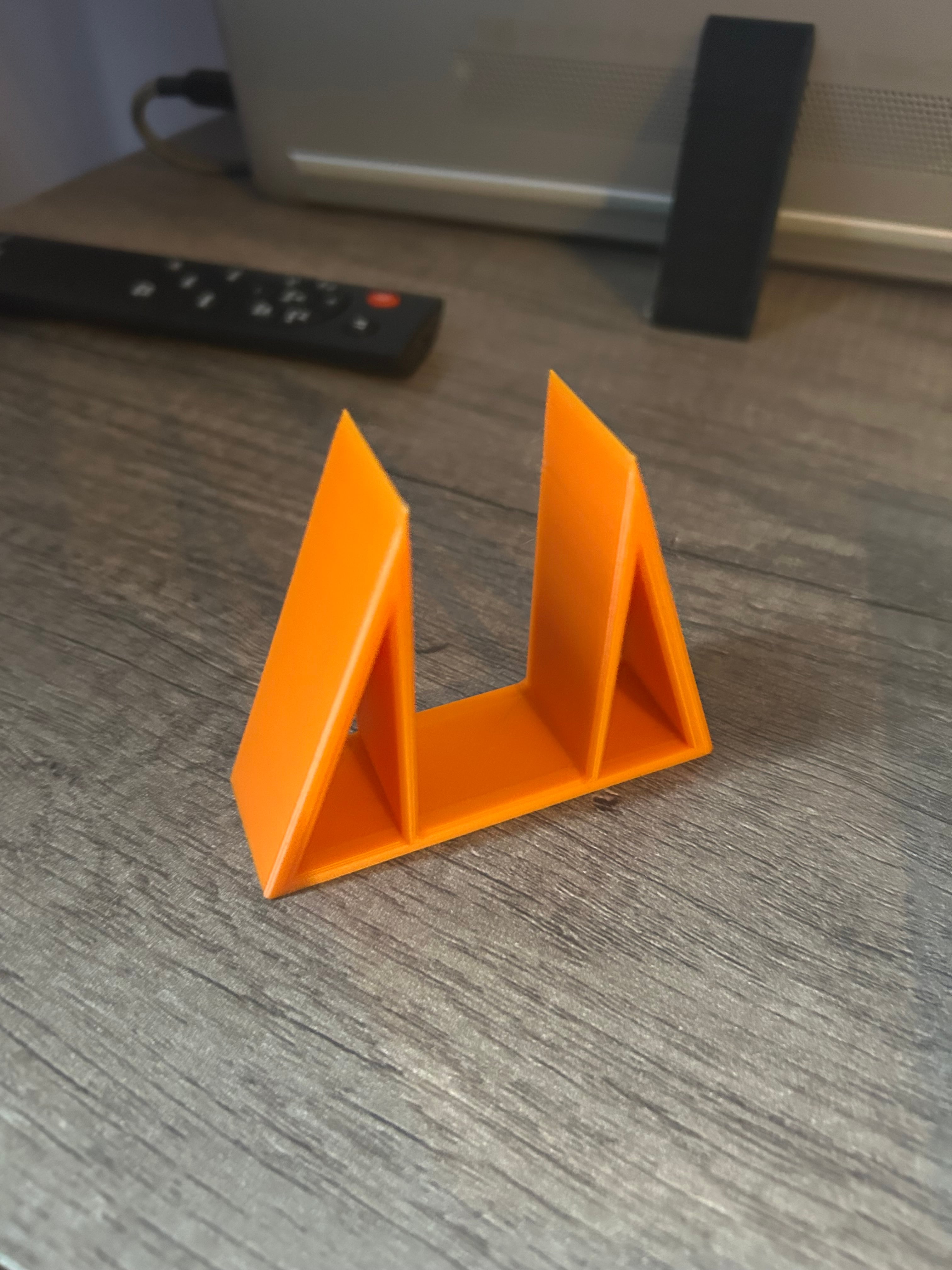 Upright Laptop Stand 3d model