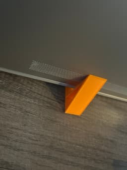Upright Laptop Stand 3d model
