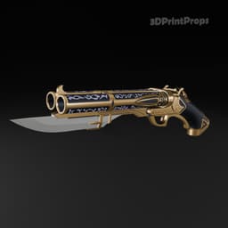 The Huntsman - cosplay gun from Solo Leveling: Arise. 3d model