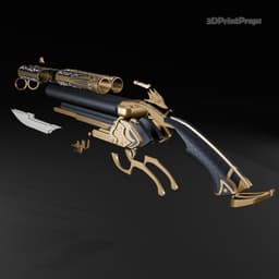 The Huntsman - cosplay gun from Solo Leveling: Arise. 3d model