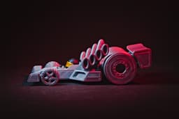 Scorpion Dragster - Print in place 3d model