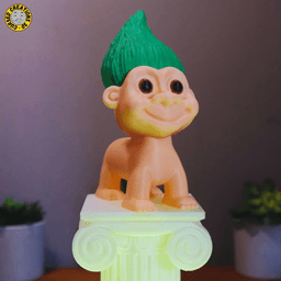 4 Legged Troll Doll 3d model
