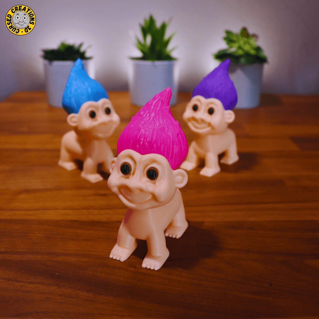4 Legged Troll Doll 3d model