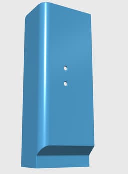 Cache ventilation Prusa i3 BQ 3d model