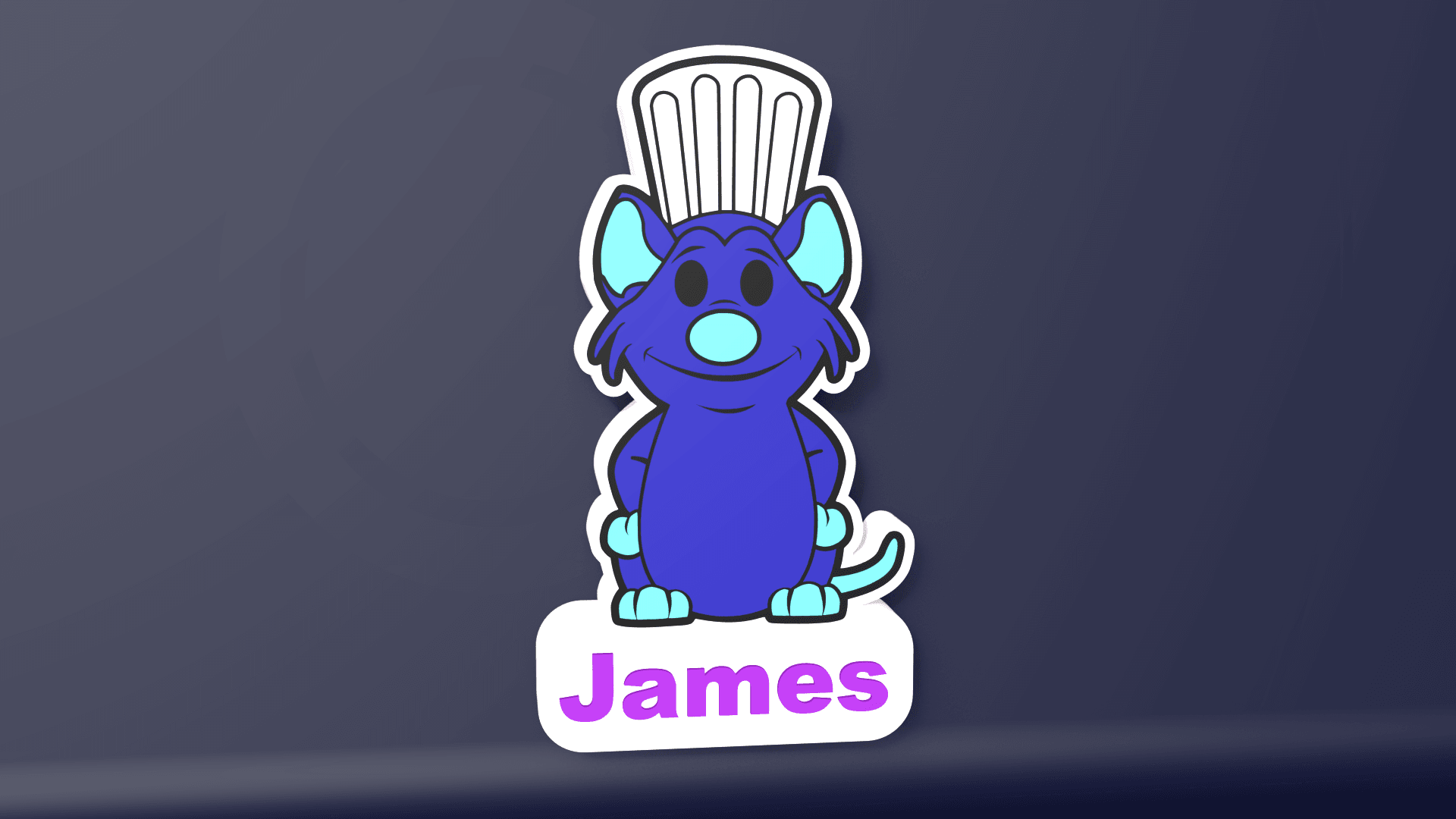 Chibi Ratatouille - LED Lightbox 3d model