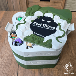 Lost Mines Crate for SuperPrints Minis 3d model