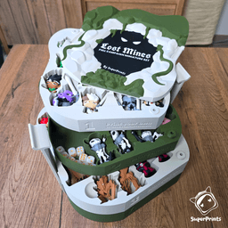 Lost Mines Crate for SuperPrints Minis 3d model