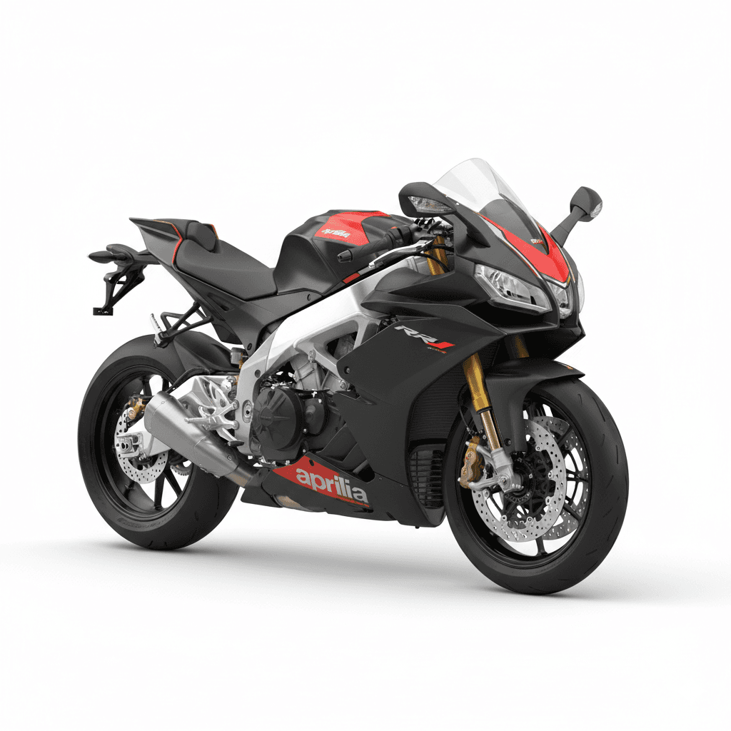 Aprilia RSV4 Racing Superbike Motorcycle 3d model