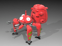 Tachikoma タチコマ GITS SAC 2nd GIG version 3d model