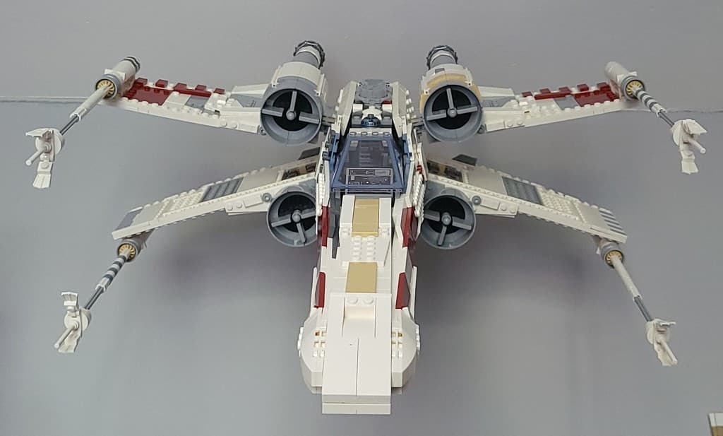 Lego 75355 UCS X-Wing Wall Mount 3d model
