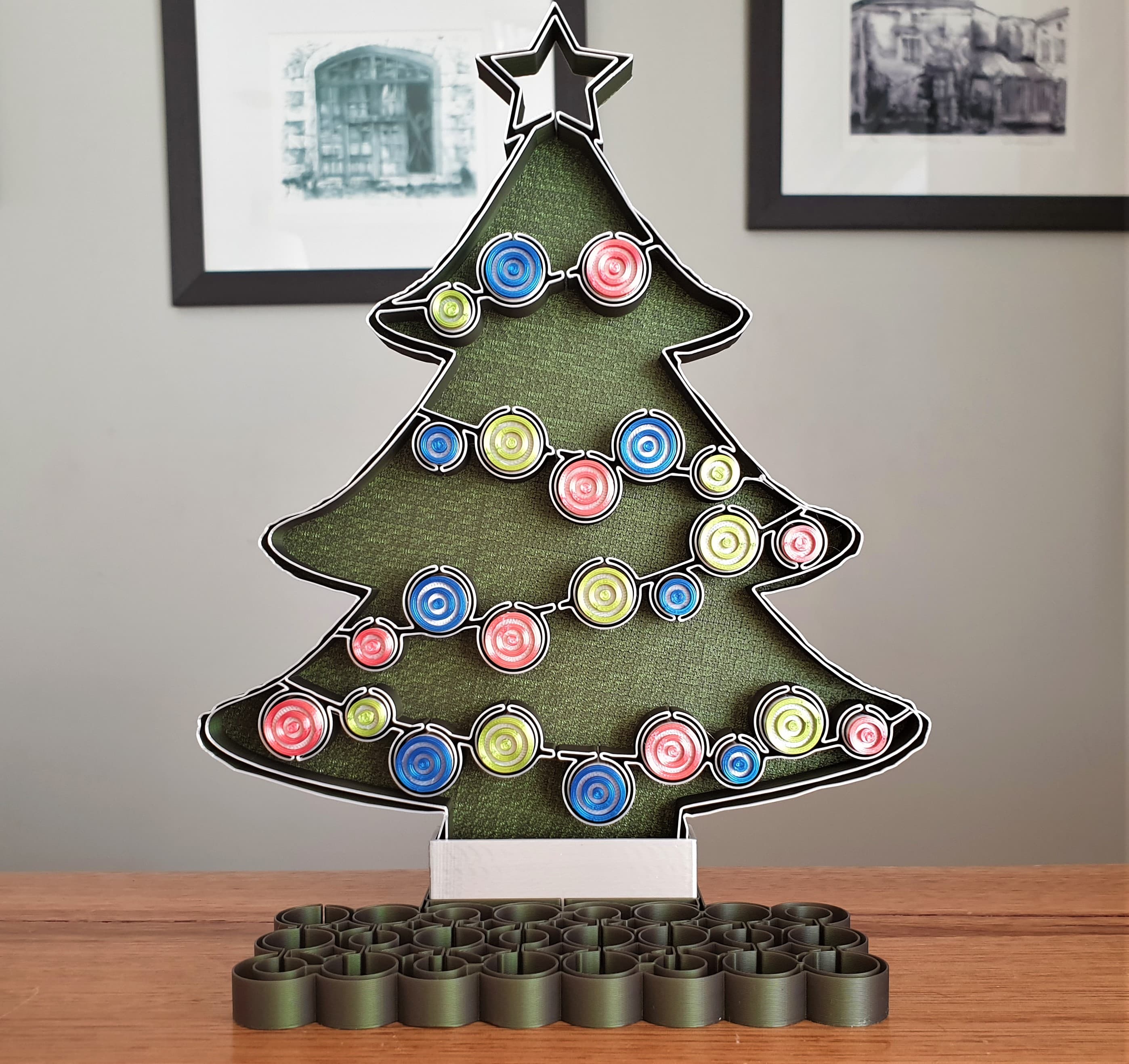Advent Calendar quick low poly print 3d model