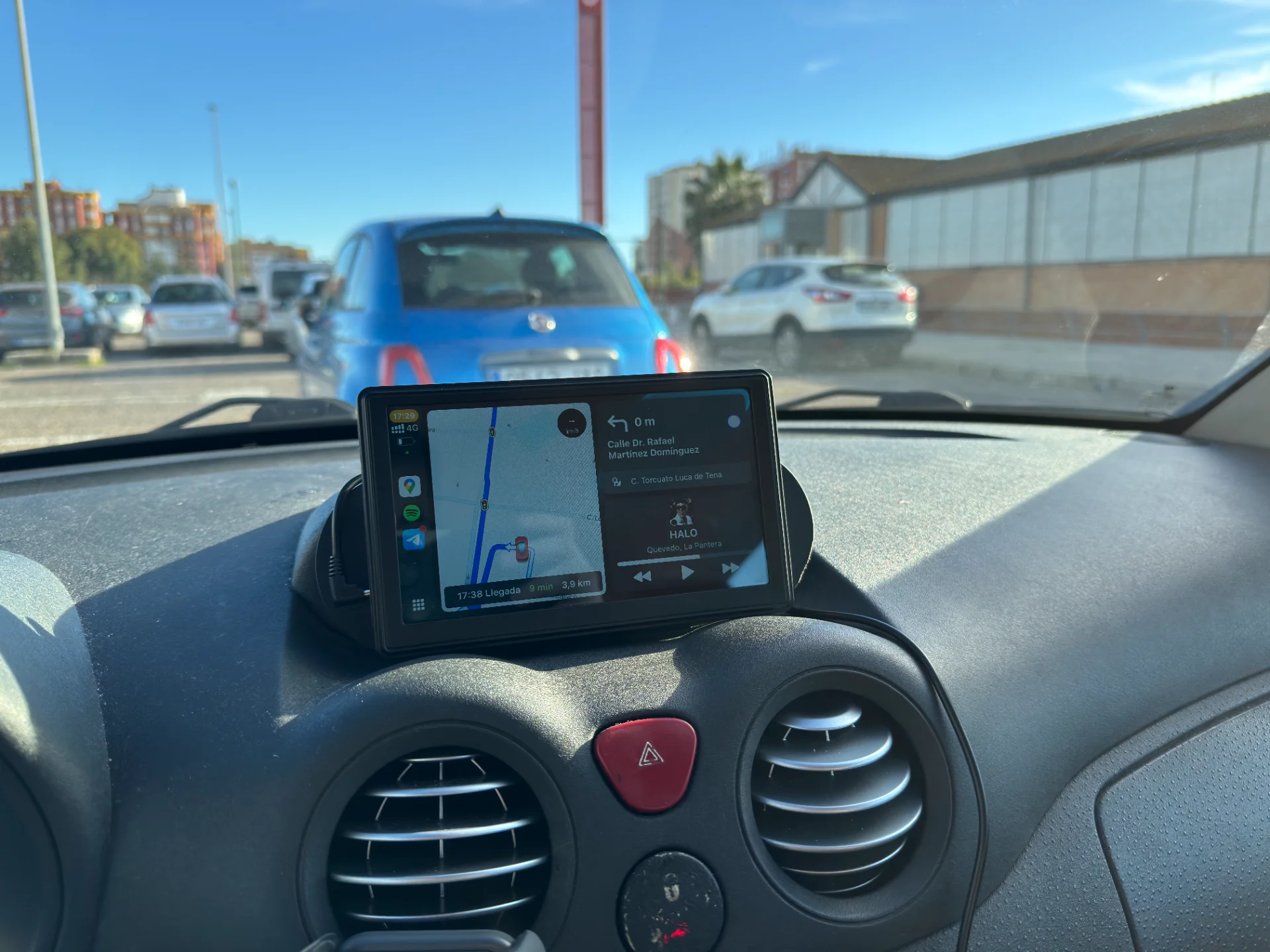 Citroen C2 Screen Holder for Carplay Android Auto 3d model