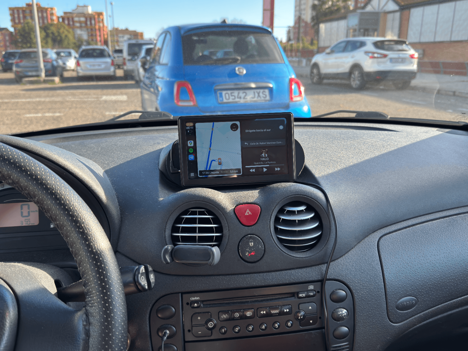 Citroen C2 Screen Holder for Carplay Android Auto 3d model