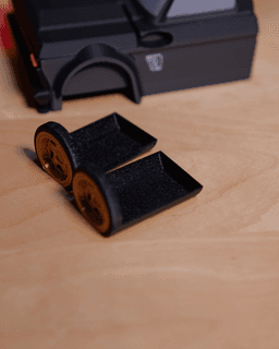 Hoonitruck Desk Organizer | Drift Series | LED Headlights 3d model