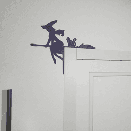 Witch 3D printing Door corner 3d model