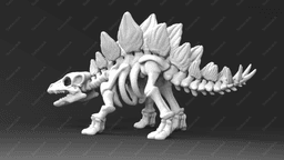 Stegosaurus Skeleton 3d model