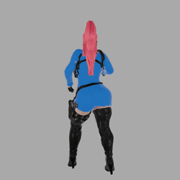 Curvy Assassin v2 3d model
