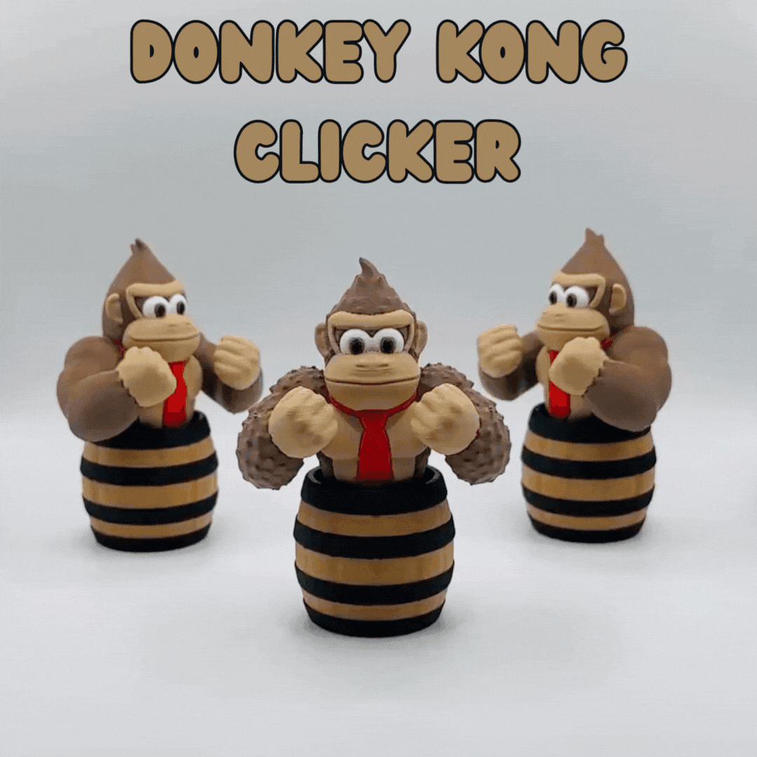 Donkey Kong Clicker 3d model