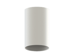Vaniso Lamp Shade - round closed 150mm height 3d model