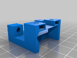 Wanhao i3 BLTouch Fan Mount 3d model