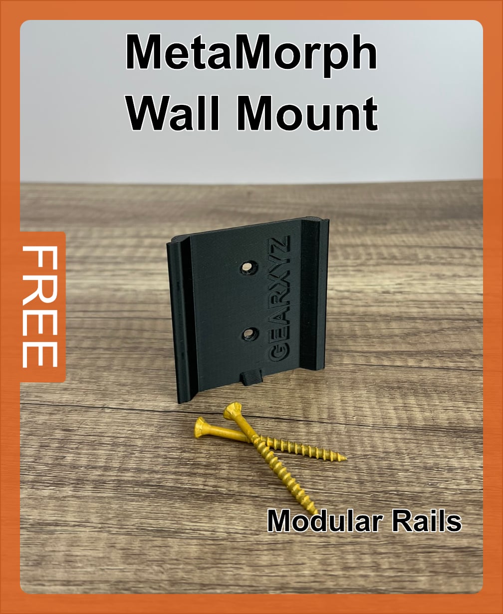GEARXYZ MetaMorph Wall Mount.3mf 3d model