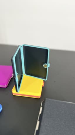 R7 Minimalist Wallet (Magnetic + Filament Hinge) | R7Makers 3d model