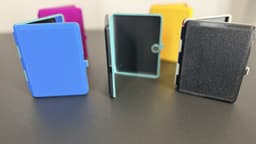 R7 Minimalist Wallet (Magnetic + Filament Hinge) | R7Makers 3d model