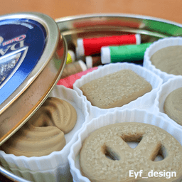 Danish Cookie Sewing Kit 3d model