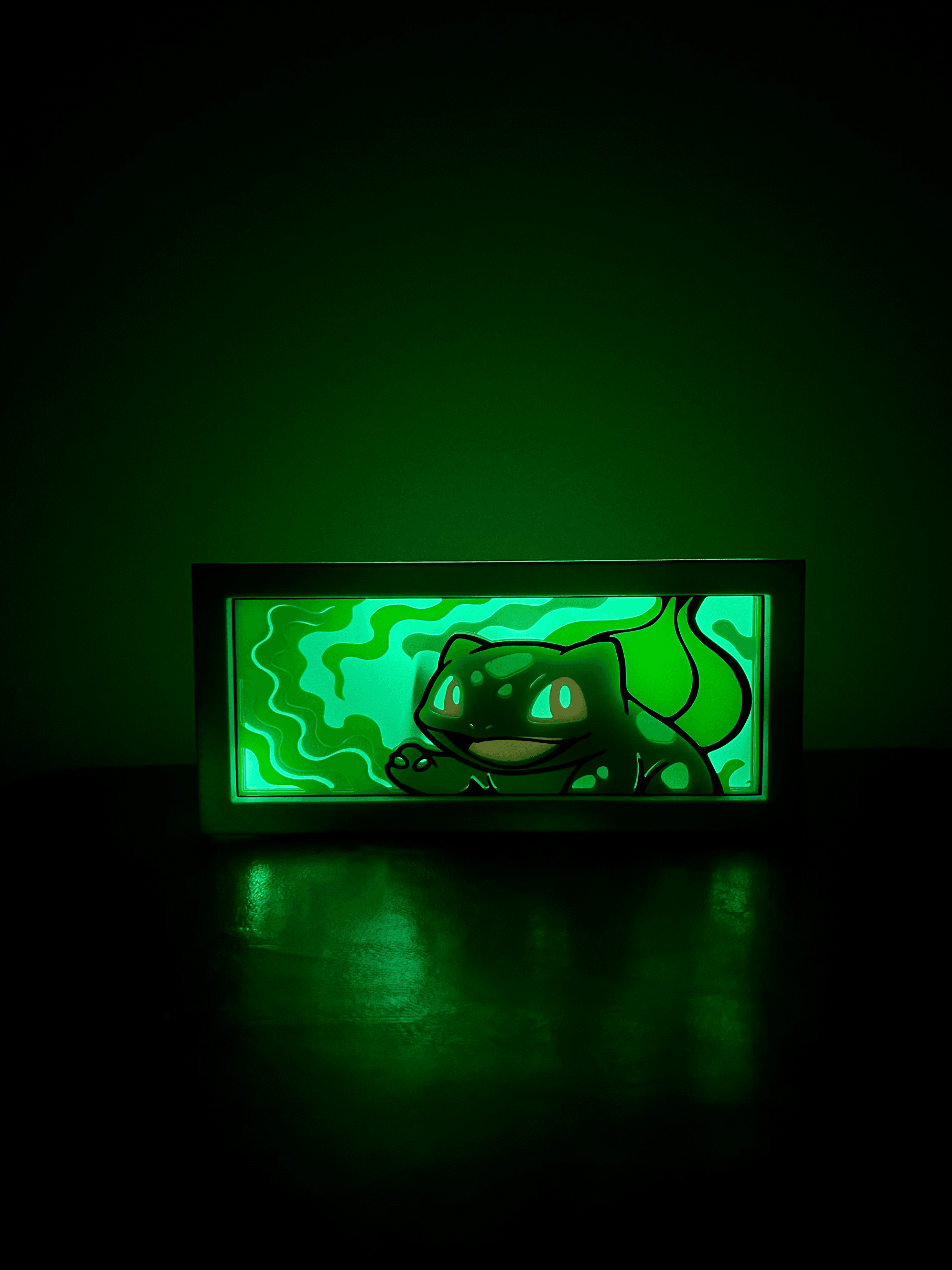 Bulbasaur - LED Lightbox - NO AMS NEEDED 3d model