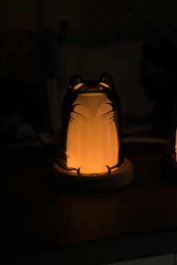 3DCatz Cat Lamp with Ikea Kustfyr Cat 3d model