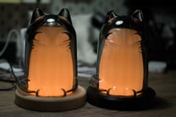 3DCatz Cat Lamp with Ikea Kustfyr Cat 3d model