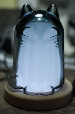 3DCatz Cat Lamp with Ikea Kustfyr Cat 3d model