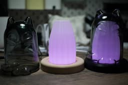 3DCatz Cat Lamp with Ikea Kustfyr Cat 3d model