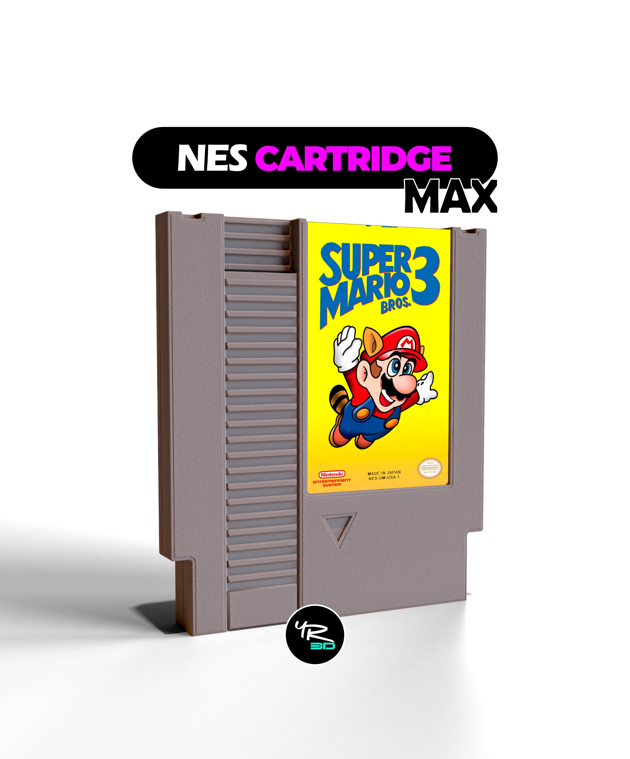 NES Cartridge MAX 3d model