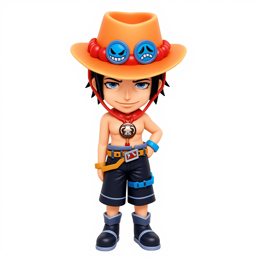 Portgas D. Ace - One Piece 3D Model 3d model