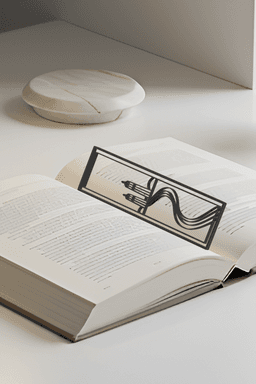 Lighthouse Bookmark, Gift Idea 3d model