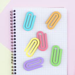 3D Paperclip, Minimal Paperclip, Office Decor, School Supply, Stationery Accessory, Organizer 3d model