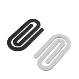 3D Paperclip, Minimal Paperclip, Office Decor, School Supply, Stationery Accessory, Organizer 3d model